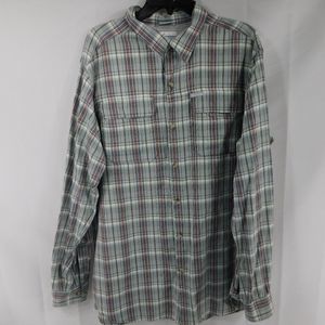 Columbia Multi Colored Plaid Long Sleeve